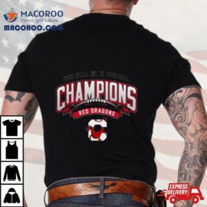 Cortland Red Dragons Div Football Champions Tshirt