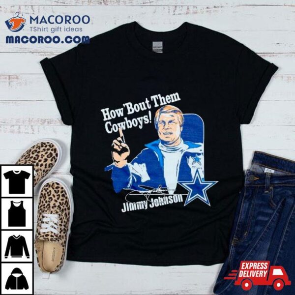 Cowboys Jimmy Johnson Signature T Shirt