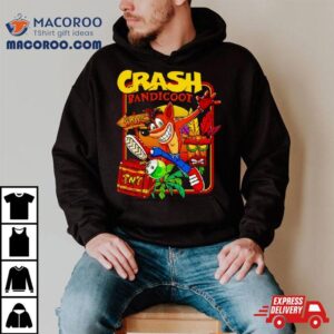 Crash Bandicoot Whoa Crash Cartoon Tshirt