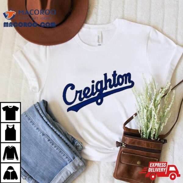 Creighton Bluejays Nike Throwback Wordmark Shirt