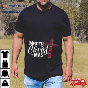 Cross Merry Christmas Christian Tshirt