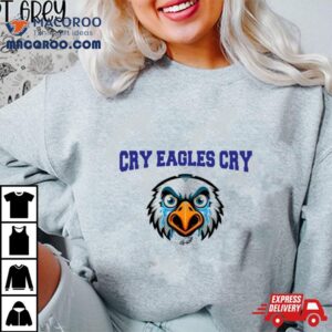 Cry Eagles Cry Philadelphia Eagles Tshirt