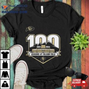 Cu Buffs Th Anniversary Season At Folsom Field Colorado Buffaloes Tshirt