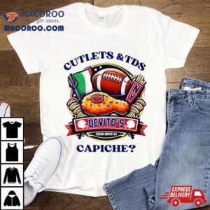 Cutlets And Tds Devito New York Giants Capiche Shirt