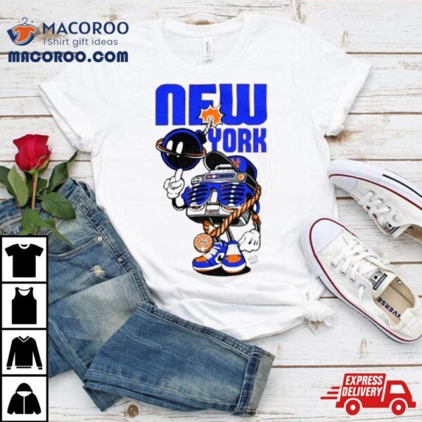 Da Bomb New York Knicks Basketball Shirt