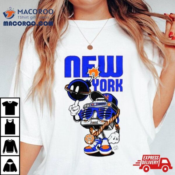 Da Bomb New York Knicks Basketball Shirt