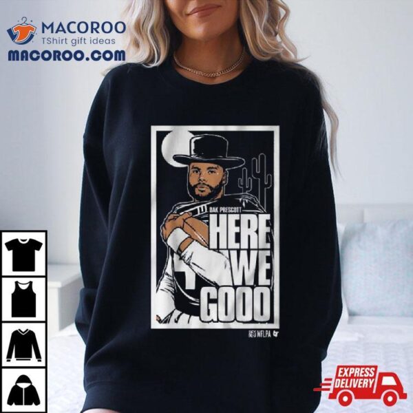 Dak Prescott Here We Go Poster T Shirt