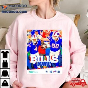 Dallas Cowboys Vs Buffalo Bills Win Poster Shirt