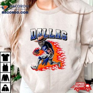 Dallas Football Cowboys Player Fire Shirt