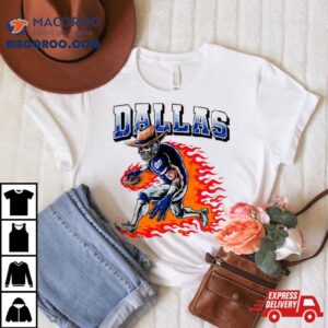 Dallas Football Cowboys Player Fire Tshirt