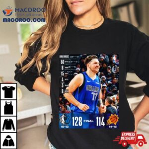 Dallas Mavericks Win Phoenix Suns Nba Xmas Game Final Score Tshirt