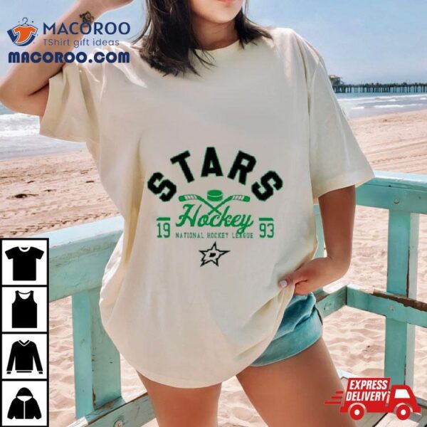 Dallas Stars Half Puck National Hockey League 1993 Shirt