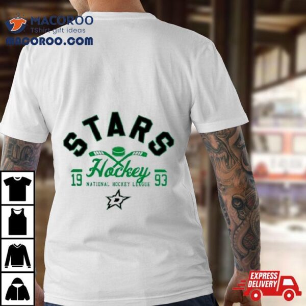 Dallas Stars Half Puck National Hockey League 1993 Shirt