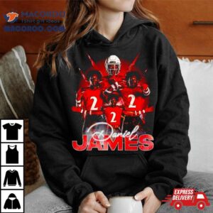 Daniel James Football Retro Poster Tshirt