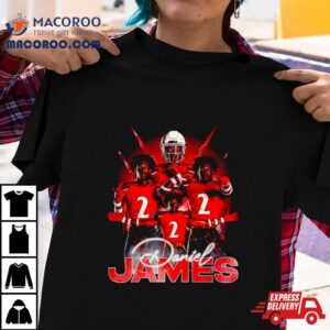 Daniel James Football Retro Poster Tshirt