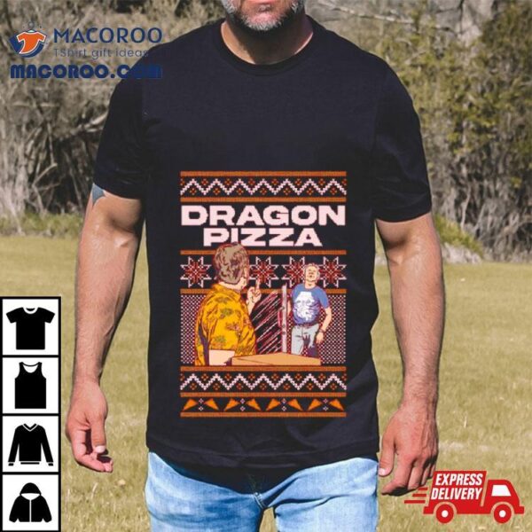 Dave Portnoy Dragon Pizza Ugly Christmas Shirt