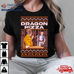 Dave Portnoy Dragon Pizza Ugly Christmas Tshirt