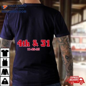 Dave Protnoy 4th And 31 11 25 23 Roll Tide T Shirt