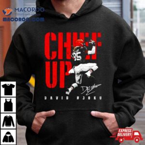 David Njoku Cleveland Browns Chief Up Signature Tshirt