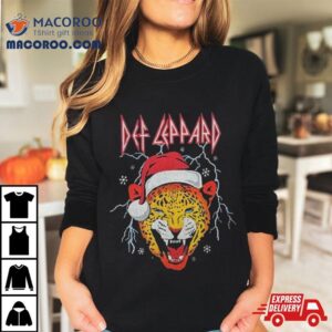 Def Leppard Holiday Leppard T Shirt Def Leppard Holiday Leppard T Shirt