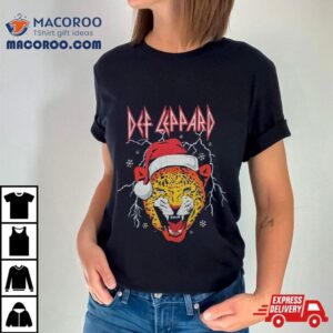 Def Leppard Holiday Leppard Tshirt