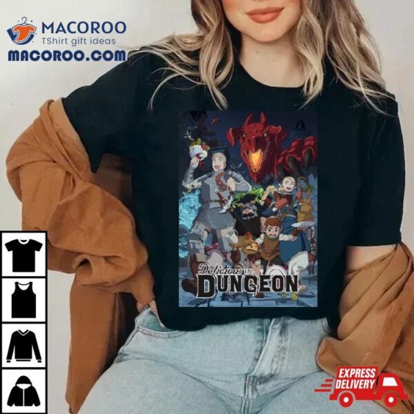 Delicious In Dungeon Anime Coming To Netflix In January 2024 T Shirt