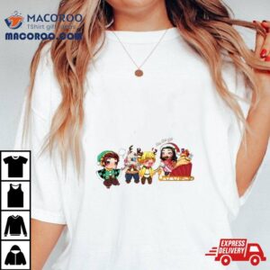 Demon Slayer Holiday Christmas Chibi Shirt