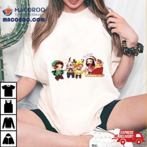 Demon Slayer Holiday Christmas Chibi Tshirt