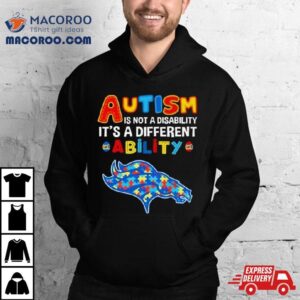 Denver Broncos Autism Is Not A Disability It S A Different Ability Tshirt