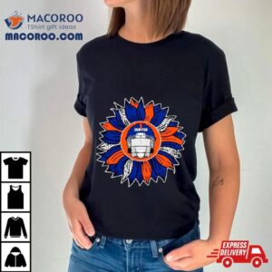 Denver Broncos Football Sunflower Tshirt