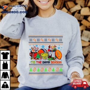 Denver Broncos Grinch Tis The Season Ugly Christmas Shirt