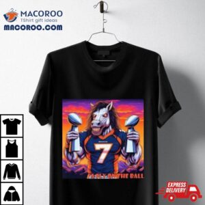 Denver Broncos John Elway Back Back Super Bowls Psychedelic Meme Tshirt