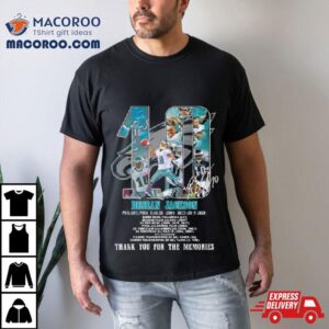 Desean Jackson Philadelphia Eagles Thank You For The Memories Tshirt