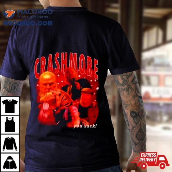 Detective Crashmore You Suck Vintage Shirt