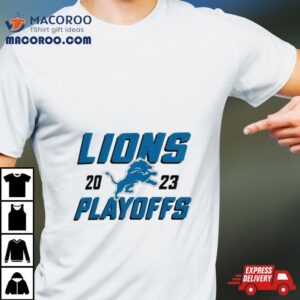 Detroit Lions Nfl Playoffs Iconic Tshirt