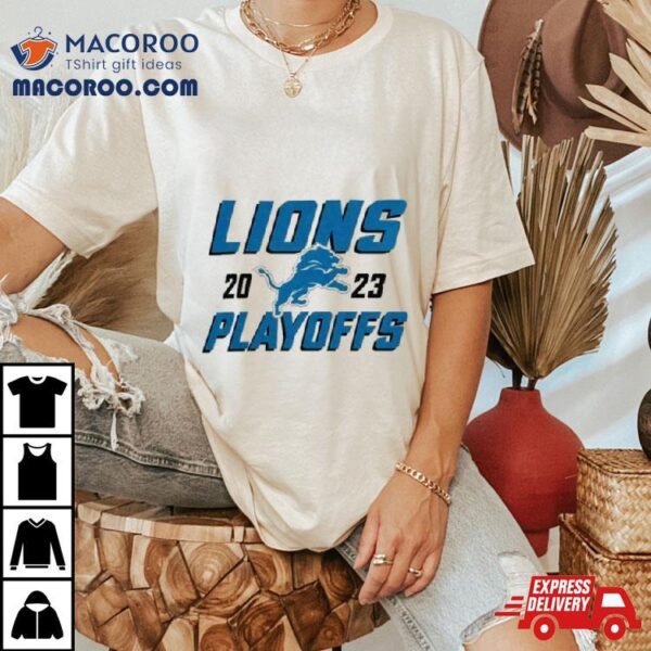 Detroit Lions 2023 2024 Nfl Playoffs Iconic Shirt