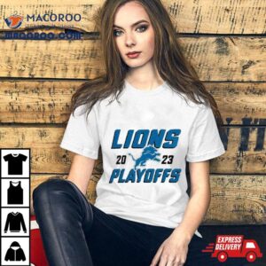 Detroit Lions Nfl Playoffs Iconic Tshirt