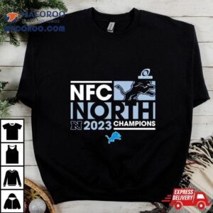 Detroit Lions Nfc North Division Champions Conquer Tshirt