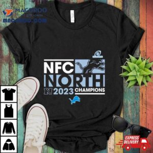 Detroit Lions Nfc North Division Champions Conquer Tshirt