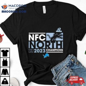 Detroit Lions Nfc North Division Champions Conquer Tshirt