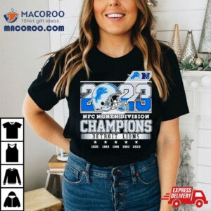 Detroit Lions Nfc North Division Champions Tshirt