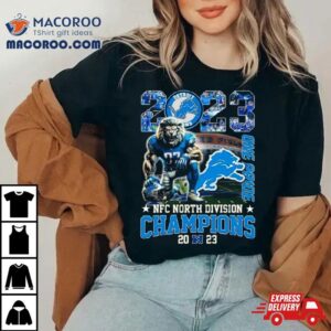 Detroit Lions One Pride Nfc North Division Champions Tshirt