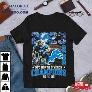 Detroit Lions One Pride Nfc North Division Champions Tshirt