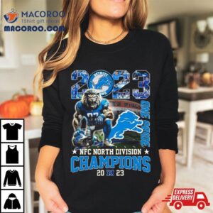 Detroit Lions One Pride Nfc North Division Champions Tshirt