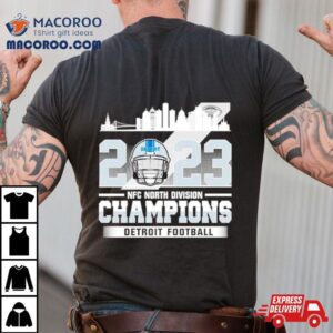 Detroit Lions Football Nfc North Division Champions Tshirt