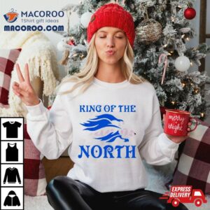 Detroit Lions King Of The North Football Tshirt