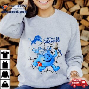 Detroit Lions Kool Aid Oh Yeah Nfl Tshirt