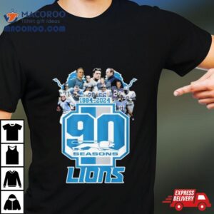 Detroit Lions Legends Th Season Tshirt