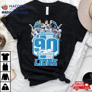 Detroit Lions Legends Th Season Tshirt