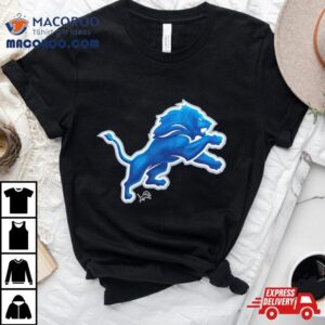 Detroit Lions Midnight Mascot Retro Tshirt